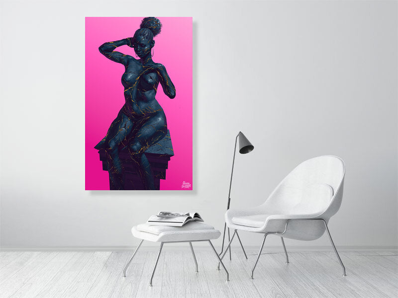 Beauty Marks Digital Painting - Unique Artistic Expression - Shaneinvasion