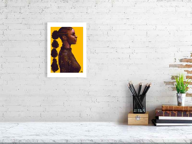 I'm Confident Like That - Afro Erotica Art Print
