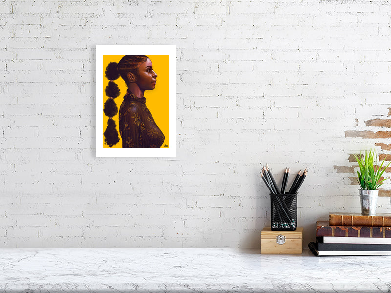 I'm confident like that - Afro Erotica Art Print - Shaneinvasion Art Prints