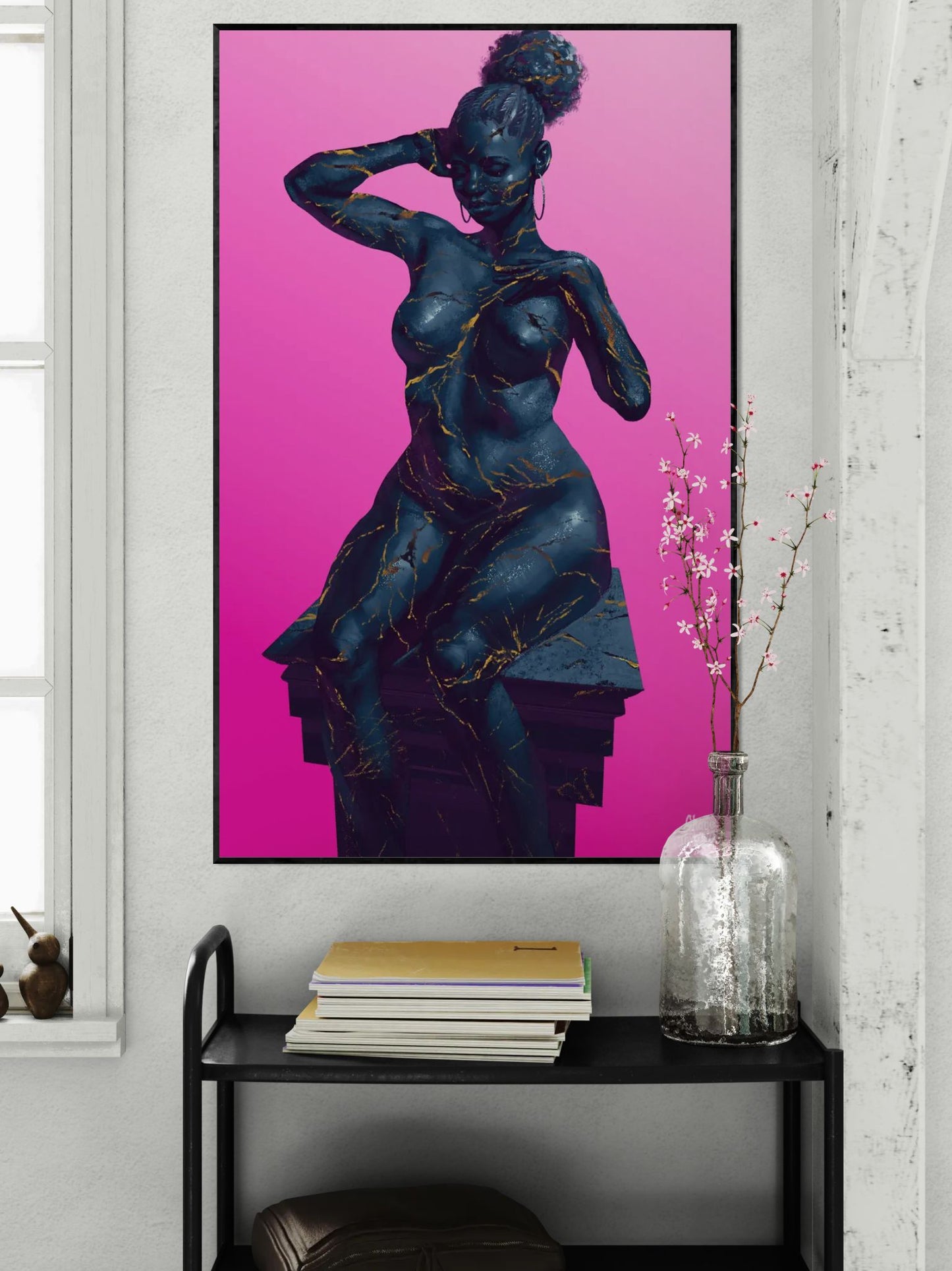 Beauty Marks Digital Painting - Unique Artistic Expression - Shaneinvasion