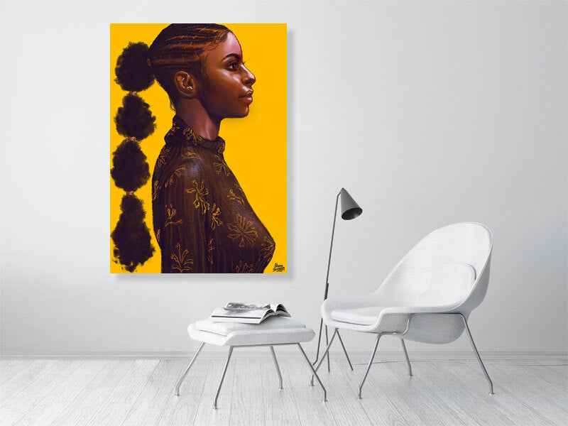 I'm Confident Like That - Afro Erotica Art Print