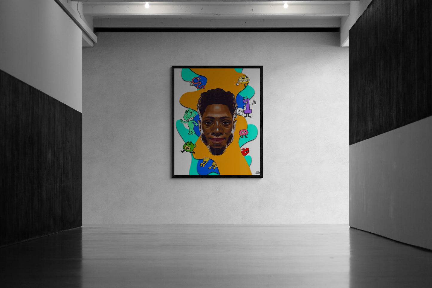Creative Mind - Digital Painting | Giclee Print of My Artwork - Shaneinvasion
