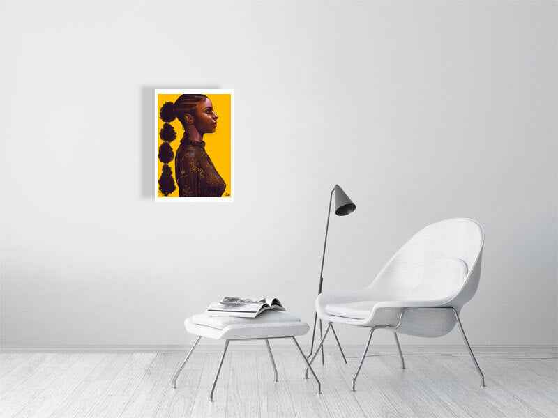 I'm Confident Like That - Afro Erotica Art Print