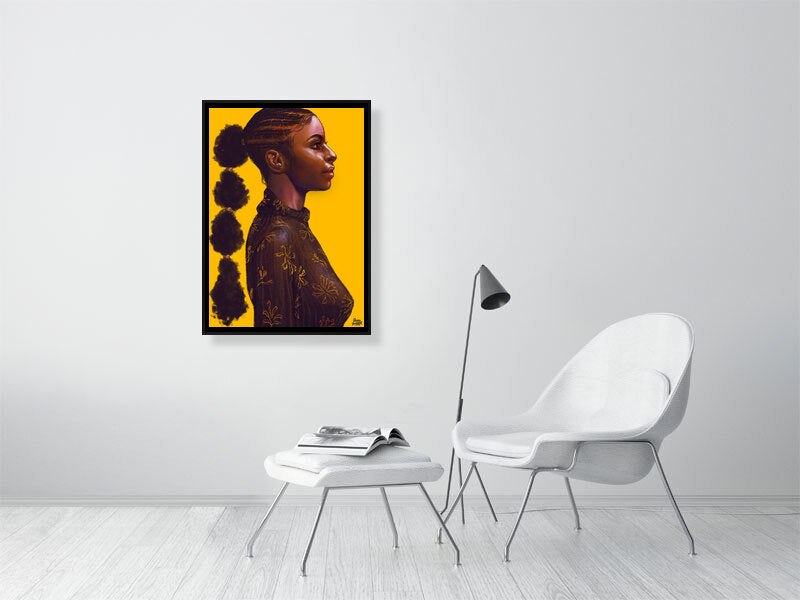 I'm confident like that - Afro Erotica Art Print - Shaneinvasion Art Prints