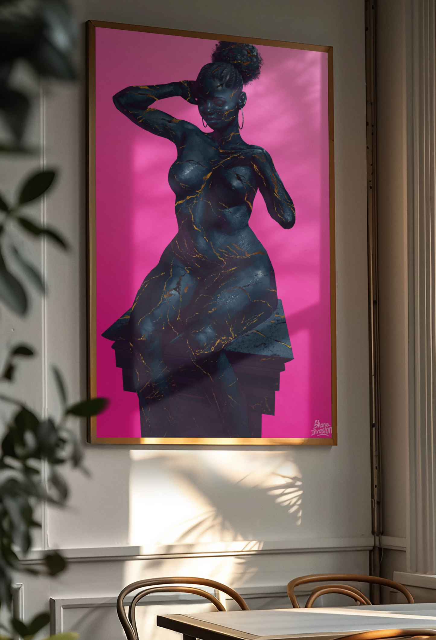 Beauty Marks Digital Painting - Unique Artistic Expression - Shaneinvasion