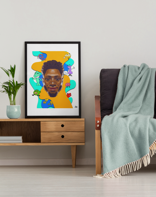 Creative Mind - Digital Painting | Giclee Print of My Artwork - Shaneinvasion