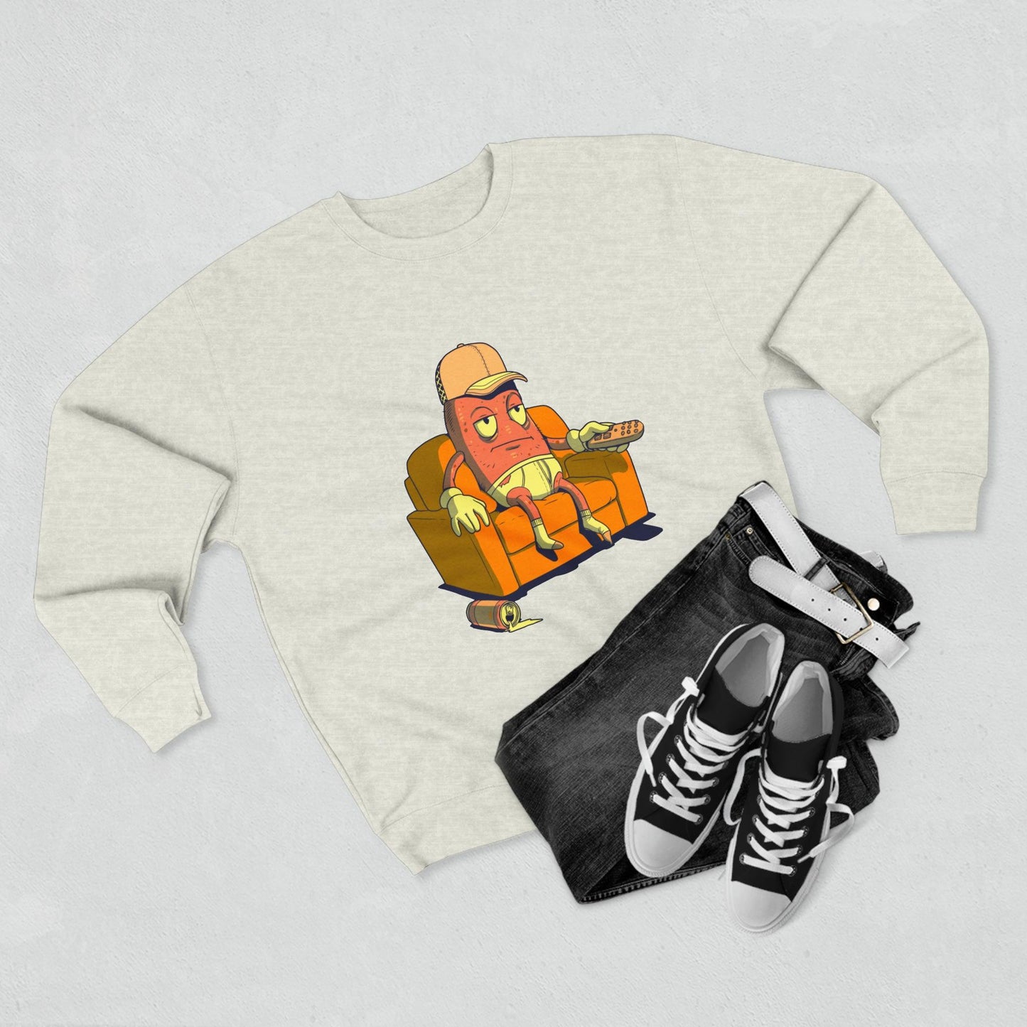 Couch Potato - Unisex Crewneck Sweatshirt - Shaneinvasion