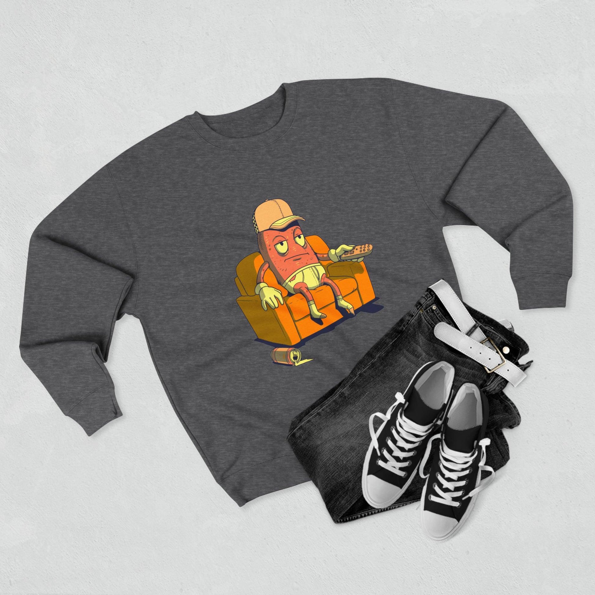 Couch Potato - Unisex Crewneck Sweatshirt - Shaneinvasion