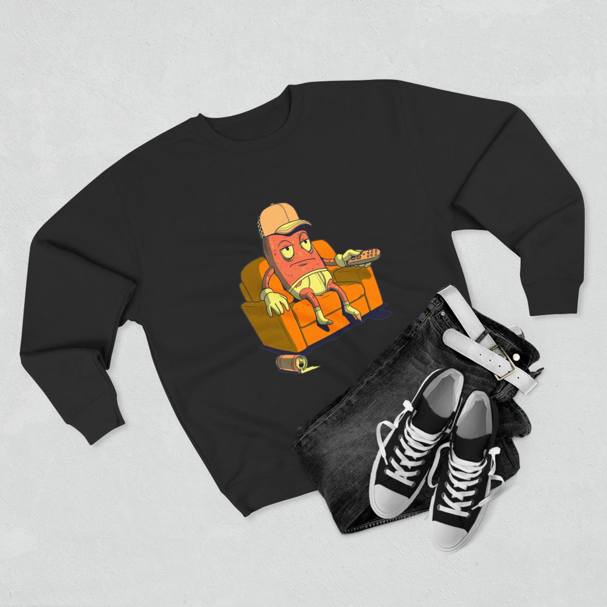 Couch Potato - Unisex Crewneck Sweatshirt - Shaneinvasion