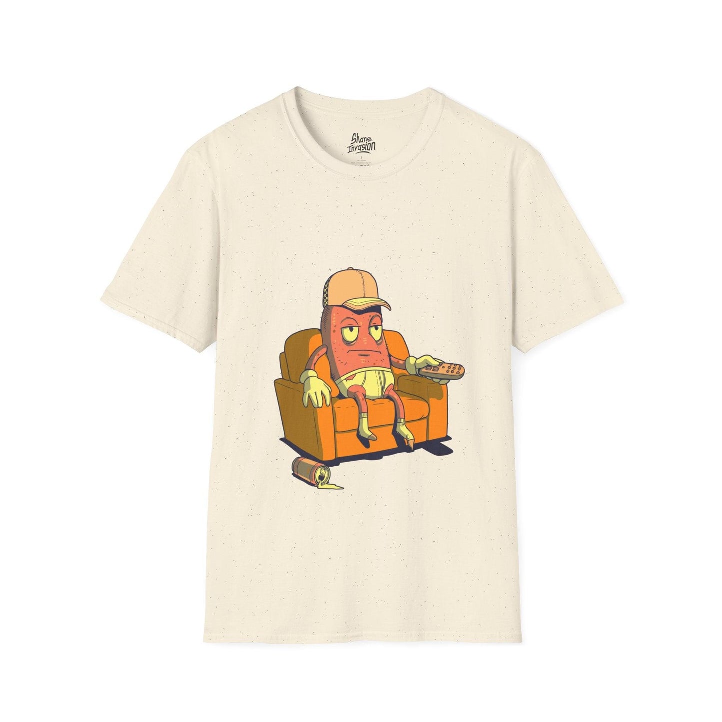 Couch Potato - Unisex Softstyle T-Shirt - Shaneinvasion