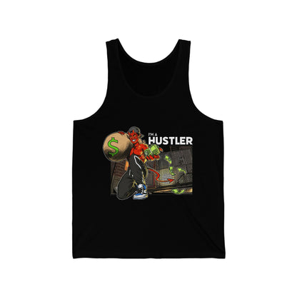 Hustler - Unisex Jersey Tank - Shaneinvasion