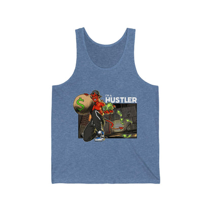 Hustler - Unisex Jersey Tank - Shaneinvasion