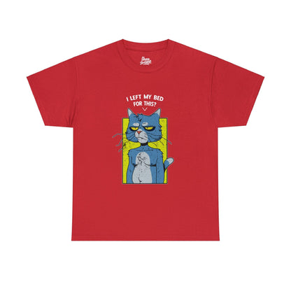 Introvert Cat - Unisex Heavy Cotton Tee - Shaneinvasion