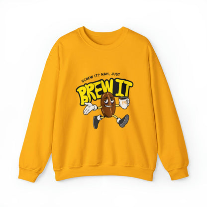 Just Brew It - Unisex Heavy Blend Crewneck Sweatshirt - Shaneinvasion