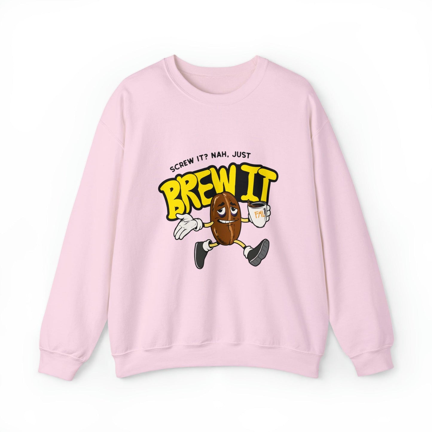 Just Brew It - Unisex Heavy Blend Crewneck Sweatshirt - Shaneinvasion