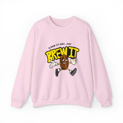 Just Brew It - Unisex Heavy Blend Crewneck Sweatshirt - Shaneinvasion