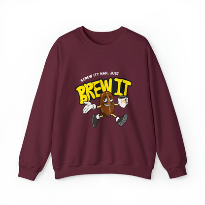 Just Brew It - Unisex Heavy Blend Crewneck Sweatshirt - Shaneinvasion