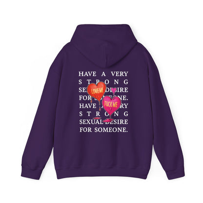 Love Me - Unisex Heavy Blend Hooded Sweatshirt - Shaneinvasion