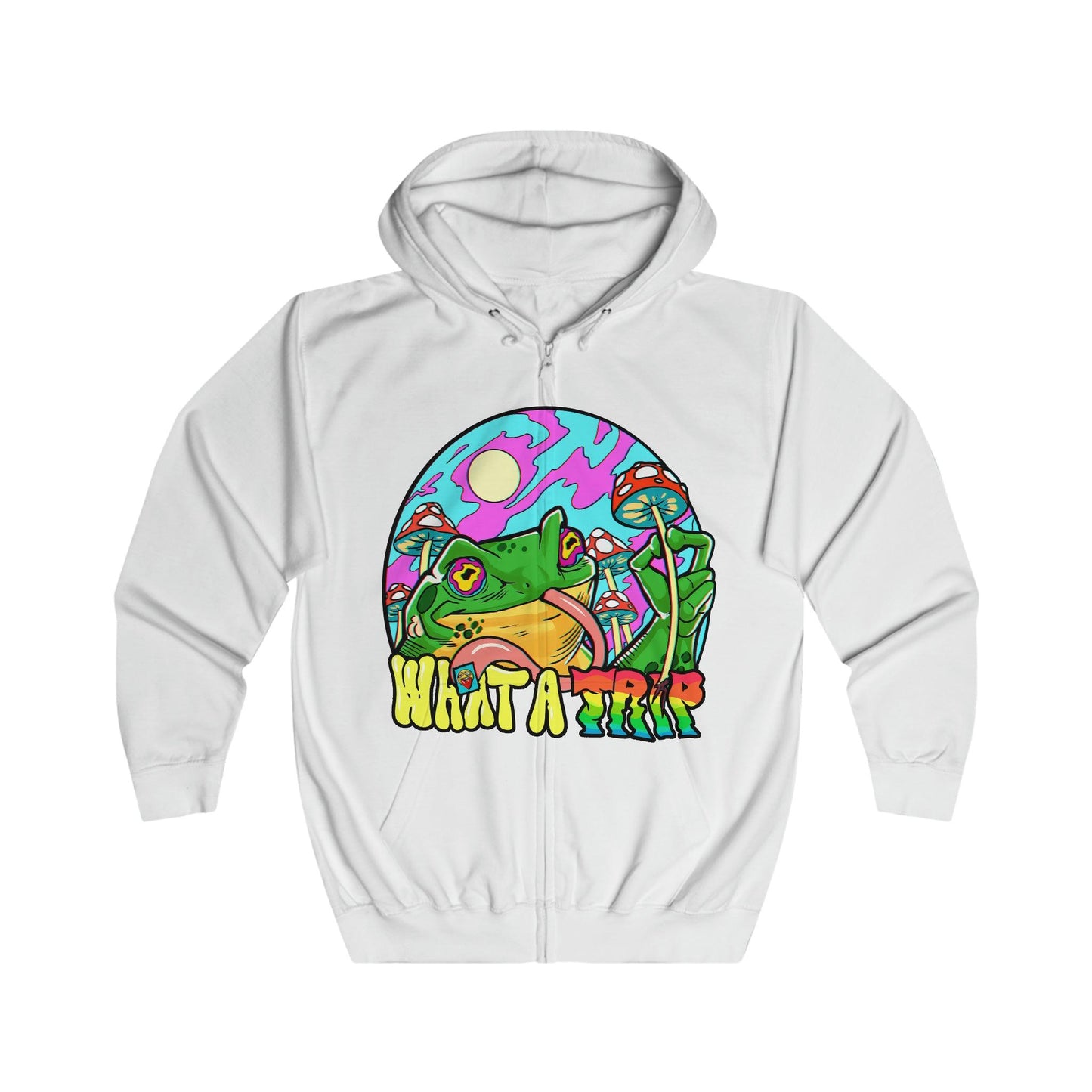 What a Trip - Unisex Full Zip Hoodie - Shaneinvasion