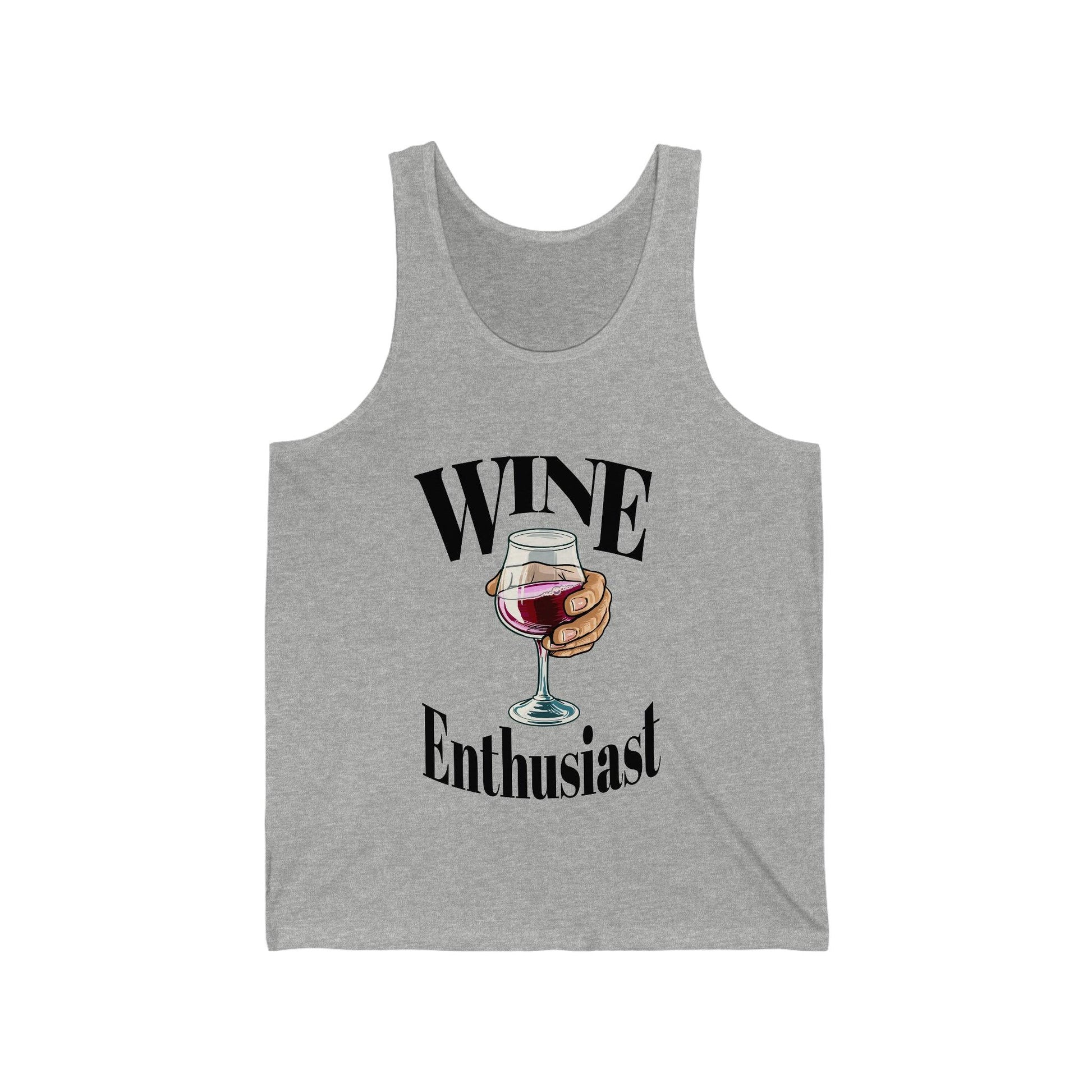 Wine Lover - Unisex Jersey Tank - Shaneinvasion